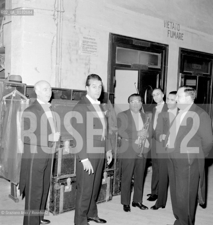 THE CONDUCTOR SERGIU CELIBIDACHE AT LA FENICE THEATRE IN VENICE - 196? © ARCHIVIO Graziano Arici/Rosebud2  / MUSICA / DIRETTORE DORCHESTRA