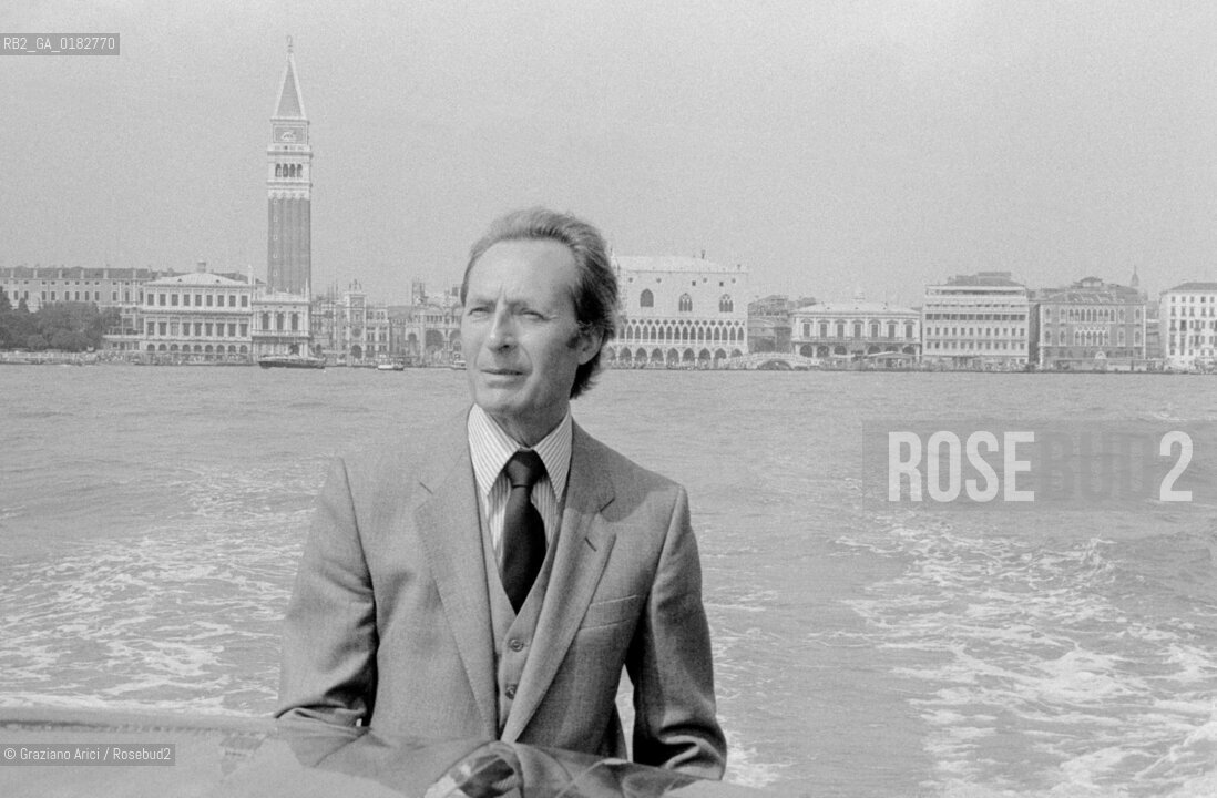 THE CONDUCTOR CARLO MARIA GIULINI - VENICE - 1982 -© ARCHIVIO Graziano Arici/Rosebud2  / MUSICA / DIRETTORE DORCHESTRA