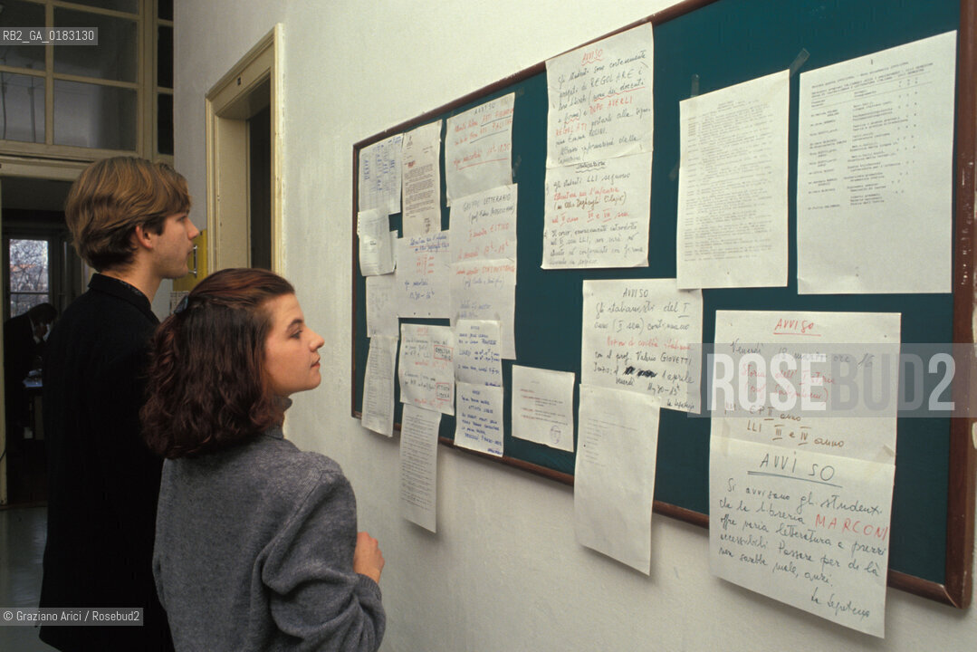 ( CROAZIA  ) ISTRIA - POLA : UNIVERSITA ITALIANA DI POLA  - © 2001 Graziano Arici/Rosebud2 / GEO / LINGUA / MINORANZA