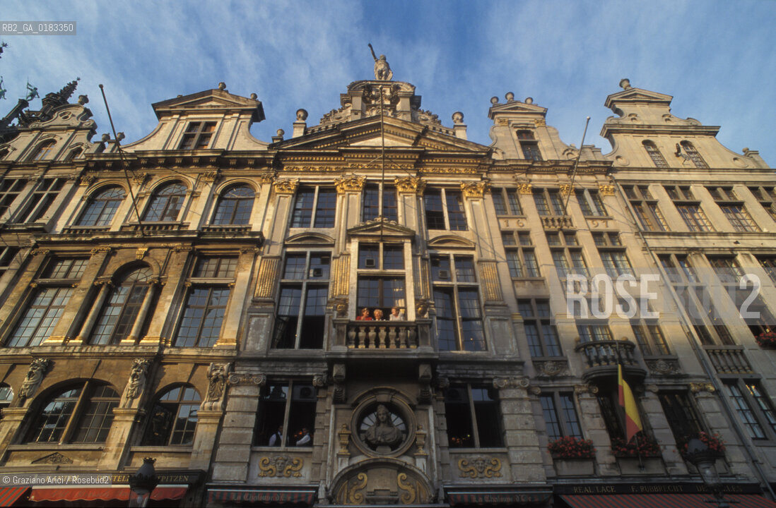 ( BELGIO ) BRUXELLES ( BRUSSEL ) : PALAZZI SULLA GRAND-PLACE   - © 2001 Graziano Arici/Rosebud2 / GEO