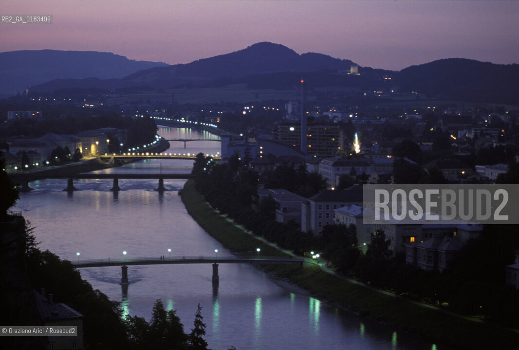 ( AUSTRIA ) SALISBURGO ( SALZBURG ) : PANORAMA   - © 2001 Graziano Arici/Rosebud2 / GEO