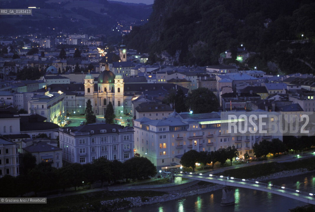 ( AUSTRIA ) SALISBURGO ( SALZBURG ) : PANORAMA   - © 2001 Graziano Arici/Rosebud2 / GEO