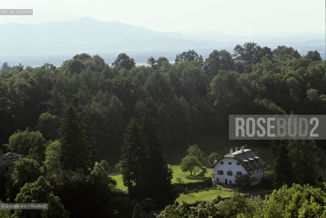 ( AUSTRIA ) SALISBURGO ( SALZBURG ) : PANORAMA - LA CAMPAGNA ATTORNO A SALISBURGO  - © 2001 Graziano Arici/Rosebud2 / GEO