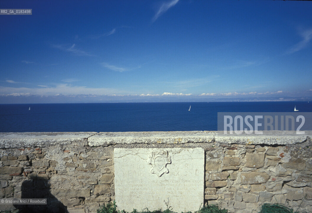 ( SLOVENIA  ) ISTRIA - PIRANO ( PIRAN ) : PANORAMA DALLA CHIESA    - © 2001 Graziano Arici/Rosebud2 / GEO / LINGUA / MINORANZA