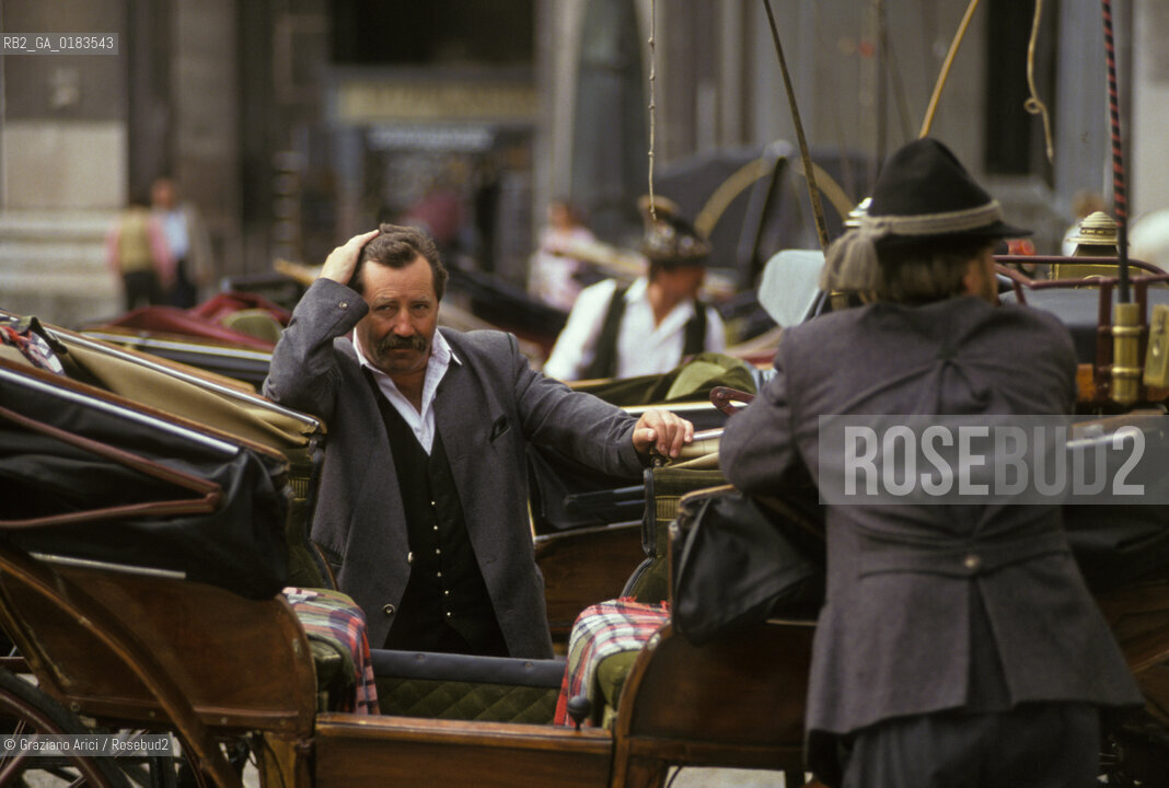 ( AUSTRIA ) SALISBURGO ( SALZBURG ) : COCCHIERI E CARROZZE A CAVALLO  - © 2001 Graziano Arici/Rosebud2 / GEO
