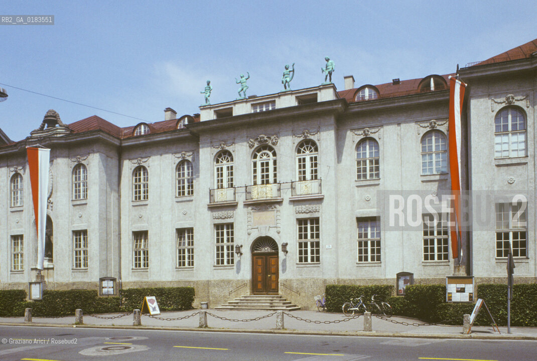 ( AUSTRIA ) SALISBURGO ( SALZBURG ) : IL CONSERVATORIO MOZARTEUM - © 2001 Graziano Arici/Rosebud2 / GEO