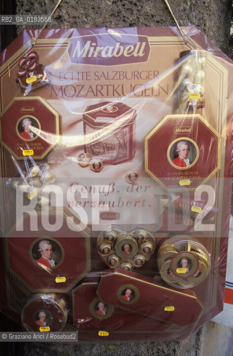( AUSTRIA ) SALISBURGO ( SALZBURG ) : NEGOZIO DI DOLCI  - © 2001 Graziano Arici/Rosebud2 / GEO