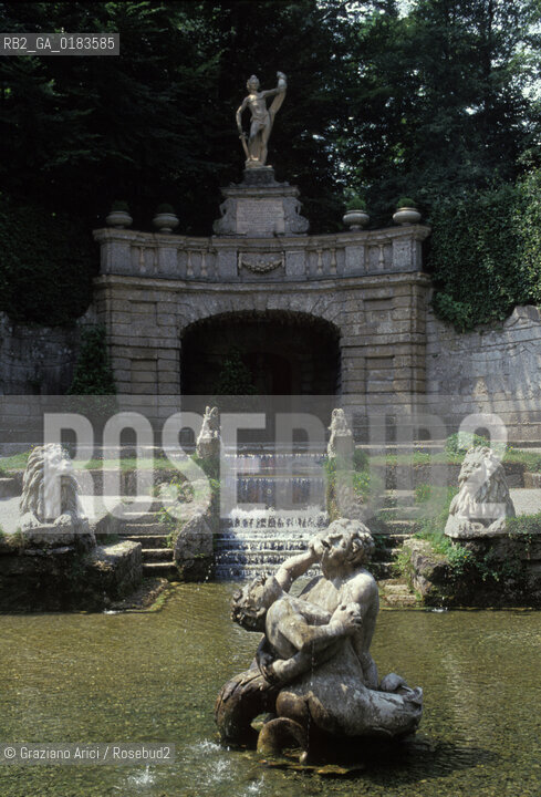 ( AUSTRIA ) SALISBURGO ( SALZBURG ) : CASTELLO DI HELLBRUNN   - © 2001 Graziano Arici/Rosebud2 / GEO / FONTANE / GIOCHI DACQUA