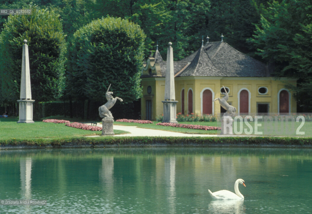 ( AUSTRIA ) SALISBURGO ( SALZBURG ) : CASTELLO DI HELLBRUNN   - © 2001 Graziano Arici/Rosebud2 / GEO / FONTANE / GIOCHI DACQUA