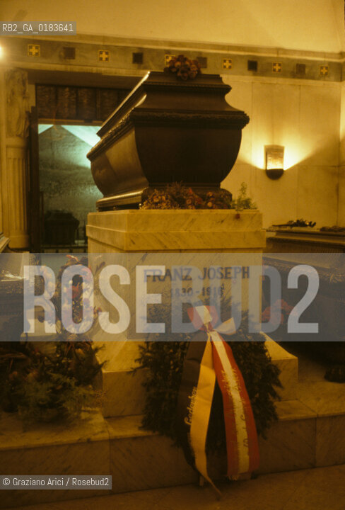 ( AUSTRIA ) VIENNA ( WIEN ) : CRIPTA DEI CAPUCCINI - TOMBA DELLIMPERATORE FRANCESCO GIUSEPPE  - © 2001 Graziano Arici/Rosebud2 / GEO