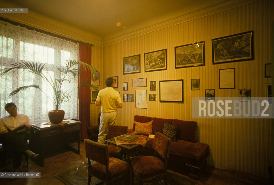 ( AUSTRIA ) VIENNA ( WIEN ) : LA CASA E LO STUDIO DI SIGMUND FREUD   - © 2001 Graziano Arici/Rosebud2 / GEO / PSICANALISI / DIVANO