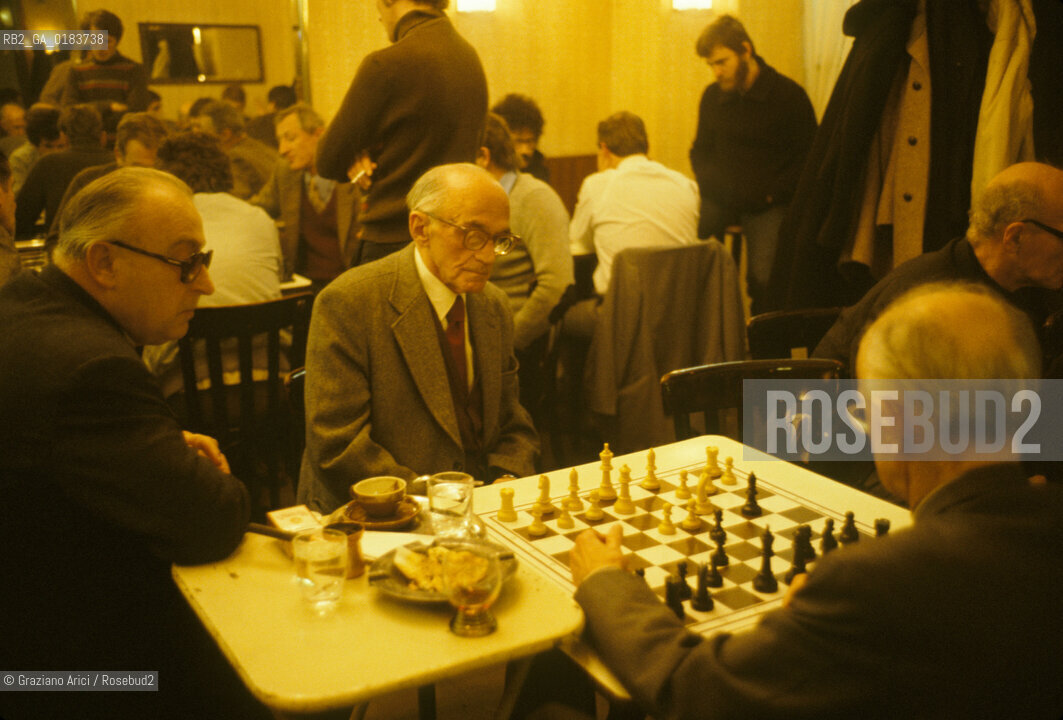 ( AUSTRIA ) VIENNA ( WIEN ) : CAFFE MUSEUM  - © 2001 Graziano Arici/Rosebud2 / GEO / LOOS / GIOCO DEGLI SCACCHI