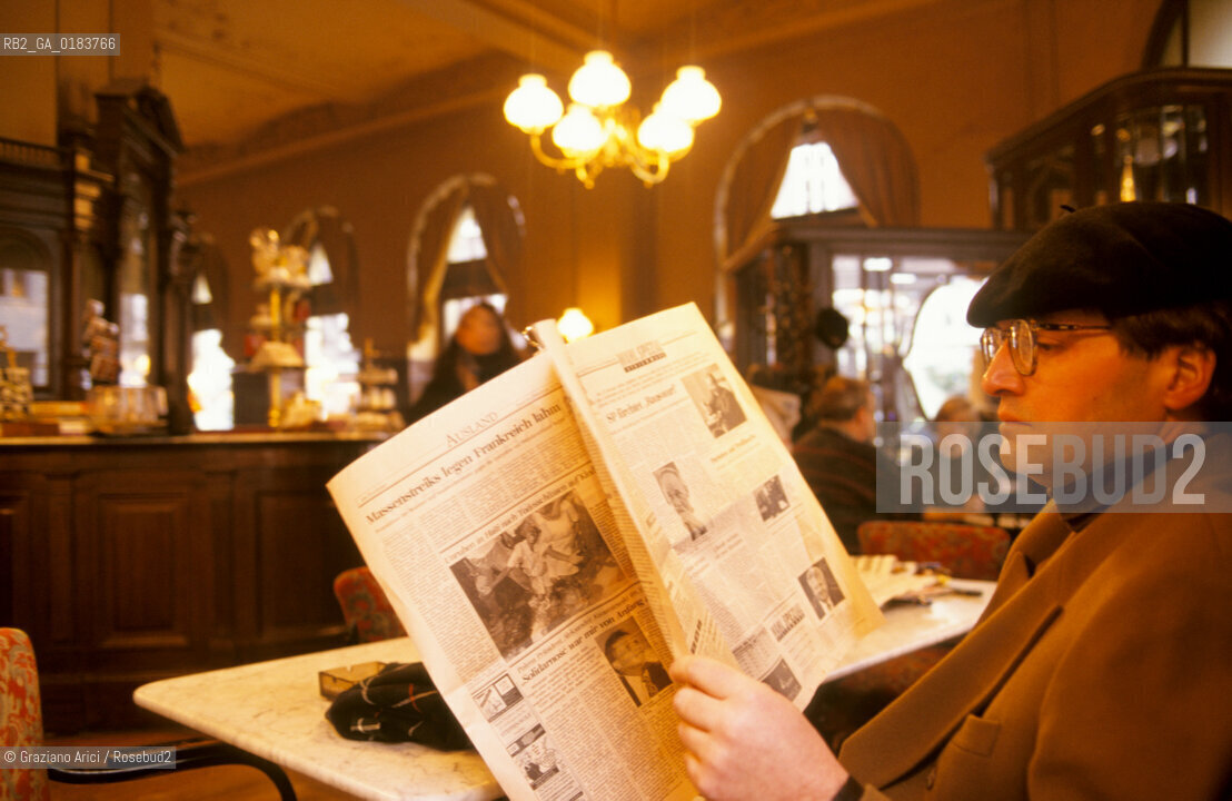 ( AUSTRIA ) VIENNA ( WIEN ) : CAFFE SPERL   - © 2001 Graziano Arici/Rosebud2 / GEO /