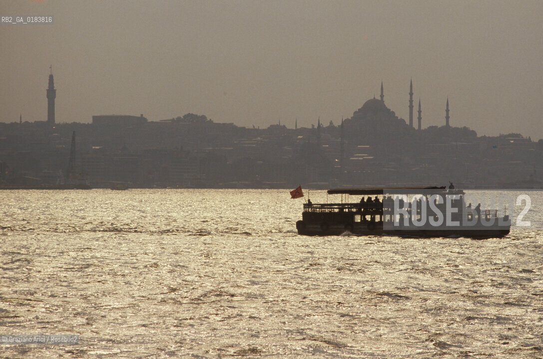 ( TURCHIA ) ISTANBUL :  PANORAMA   - © 2001 Graziano Arici/Rosebud2 / GEO /