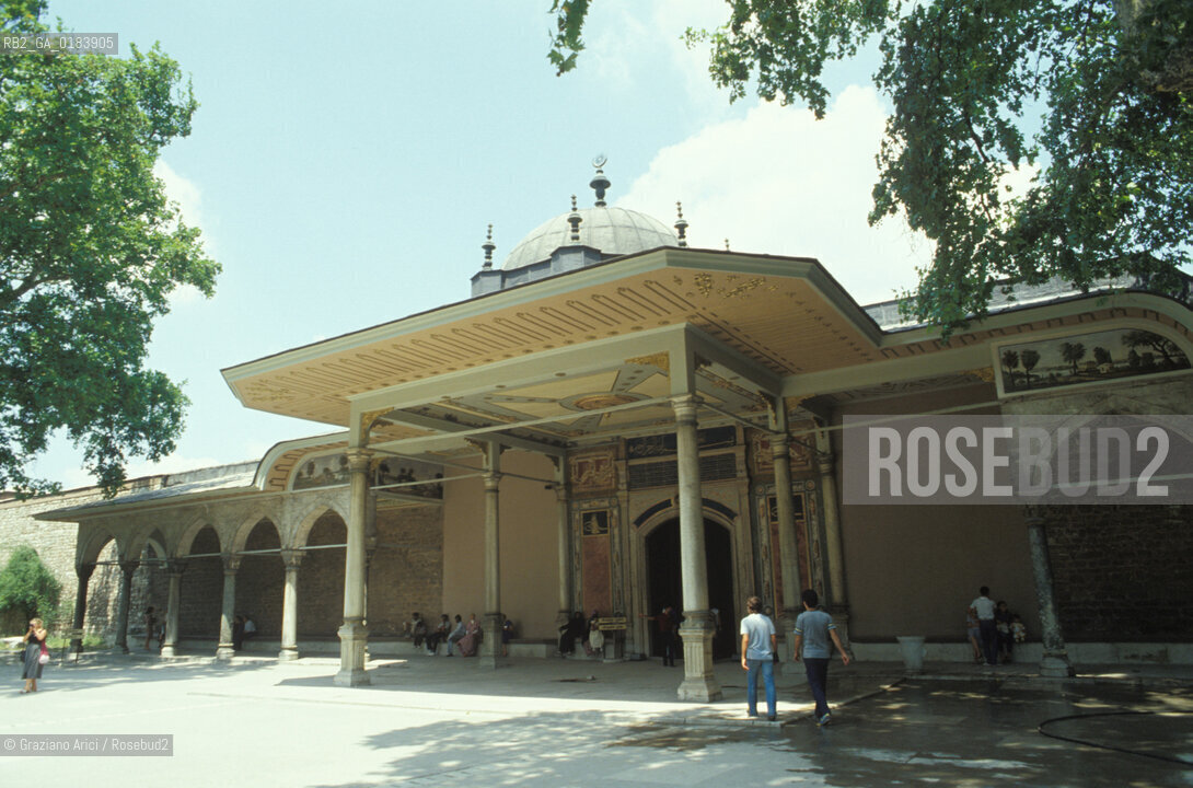 ( TURCHIA ) ISTANBUL :  PALAZZO DI TOPKAPI  ( MUSEO )   - © 1986 Graziano Arici/Rosebud2 / GEO