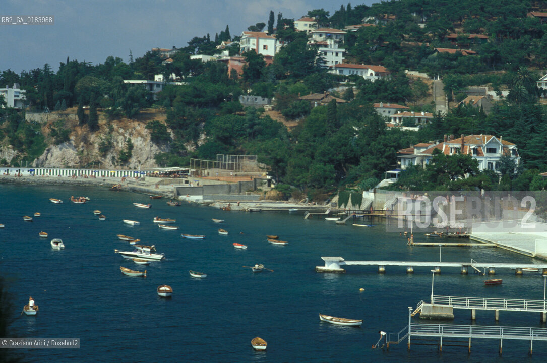 ( TURCHIA ) ISTANBUL : BOSFORO - ISOLE DEI PRINCIPI  -  SPIAGGIO  - © 1986 Graziano Arici/Rosebud2 / GEO