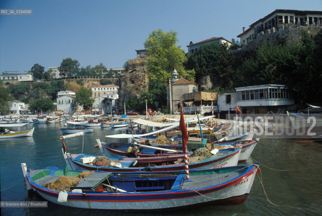 ( TURCHIA ) ANTALYA  : PORTICCIOLO  -  © 1986 Graziano Arici/Rosebud2 / GEO