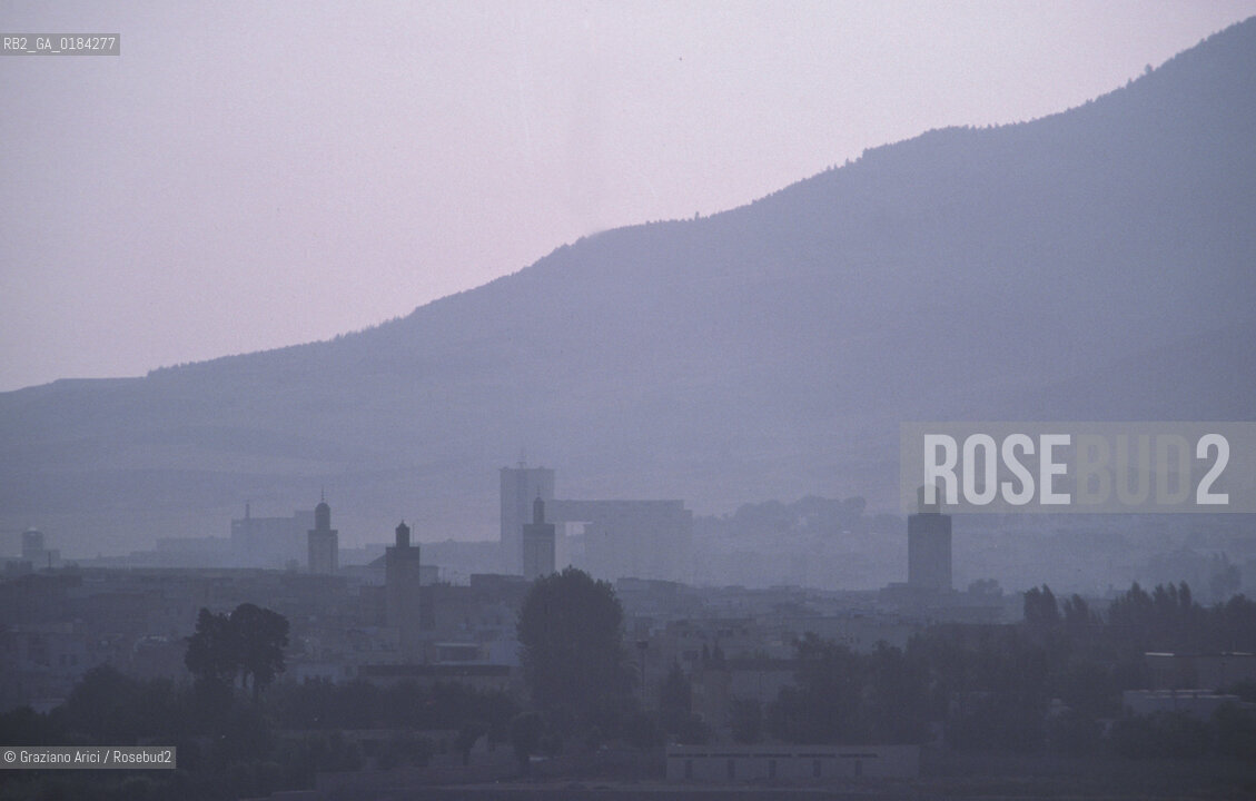 ( MAROCCO ) FEZ : VISTA DELLA MEDINA - FES EL BALI  - © 1996 Graziano Arici/Rosebud2 / GEO /