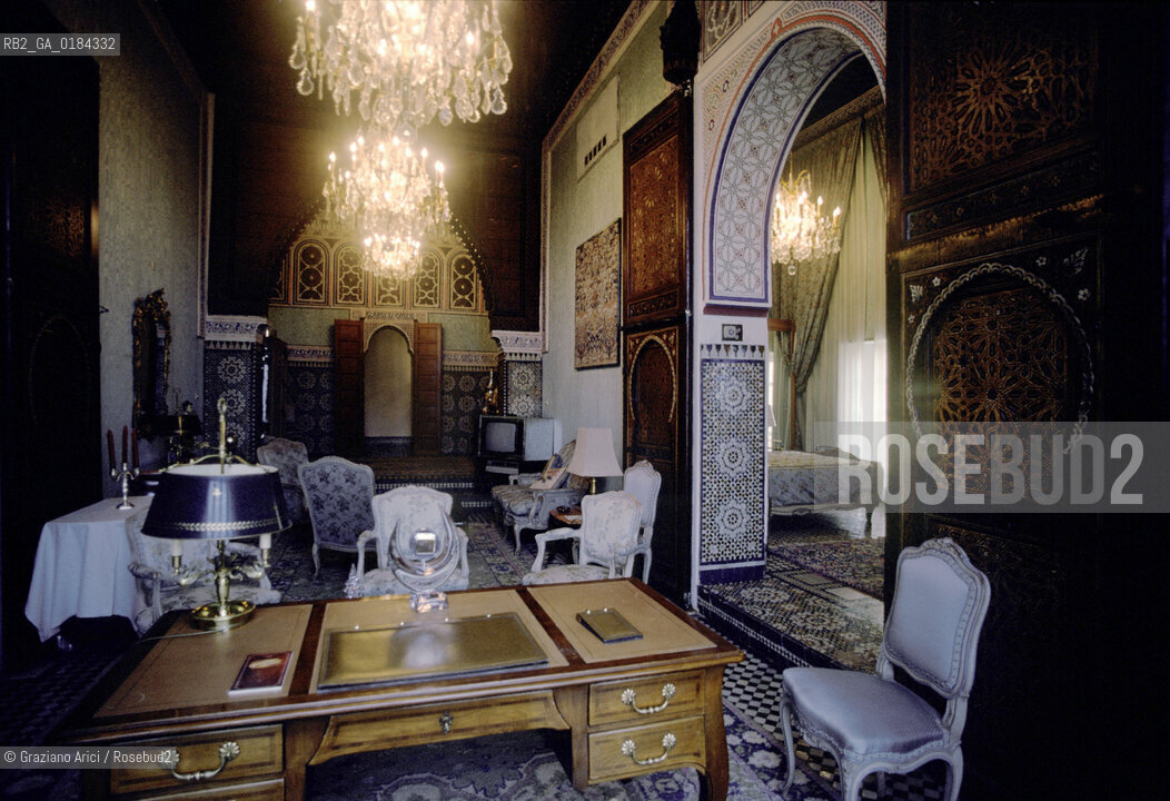 ( MAROCCO ) FEZ :  FES EL BALI  HOTEL PALAIS JAMAIS  - © 1996 Graziano Arici/Rosebud2 / GEO