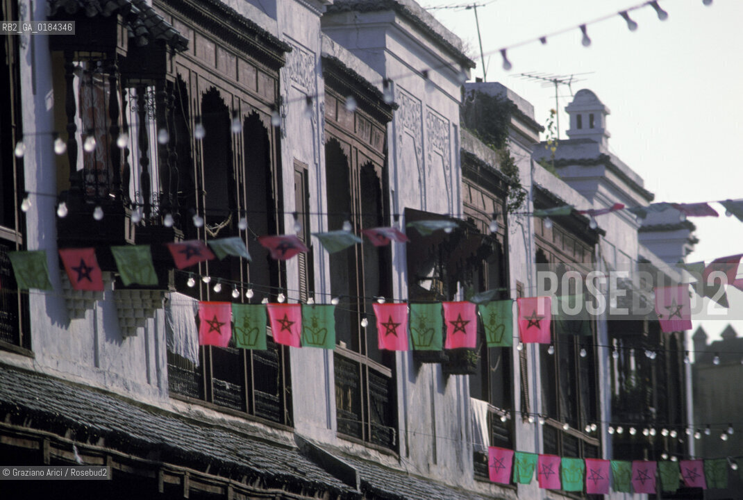 ( MAROCCO ) FEZ :  FES EL BALI  - QUARTIERE EBRAICO DELLE MELLAH  - © 1996 Graziano Arici/Rosebud2 / GEO / EBREI