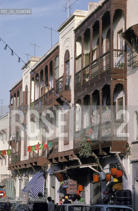 ( MAROCCO ) FEZ :  FES EL BALI  - QUARTIERE EBRAICO DELLE MELLAH  - © 1996 Graziano Arici/Rosebud2 / GEO / EBREI