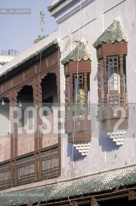 ( MAROCCO ) FEZ :  FES EL BALI  - QUARTIERE EBRAICO DELLE MELLAH  - © 1996 Graziano Arici/Rosebud2 / GEO / EBREI