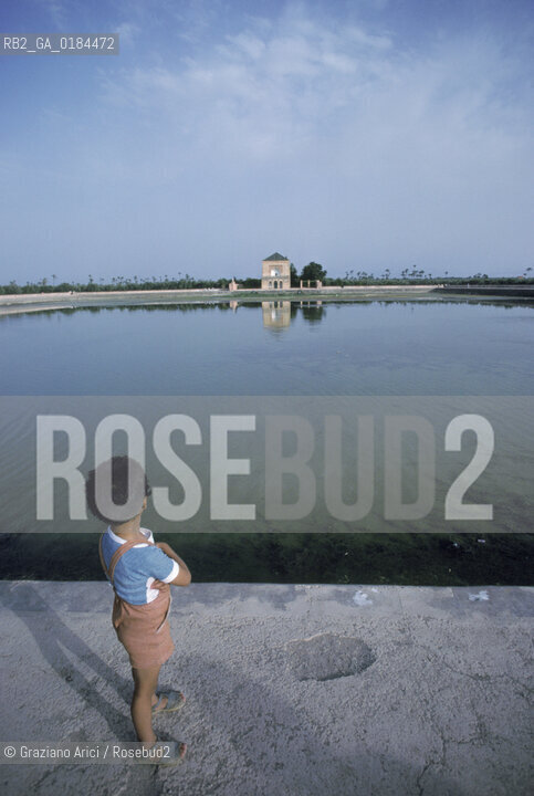 ( MAROCCO ) MARRAKECH :  IL GIARDINO DE LA MENARA - © 1996 Graziano Arici/Rosebud2 / GEO