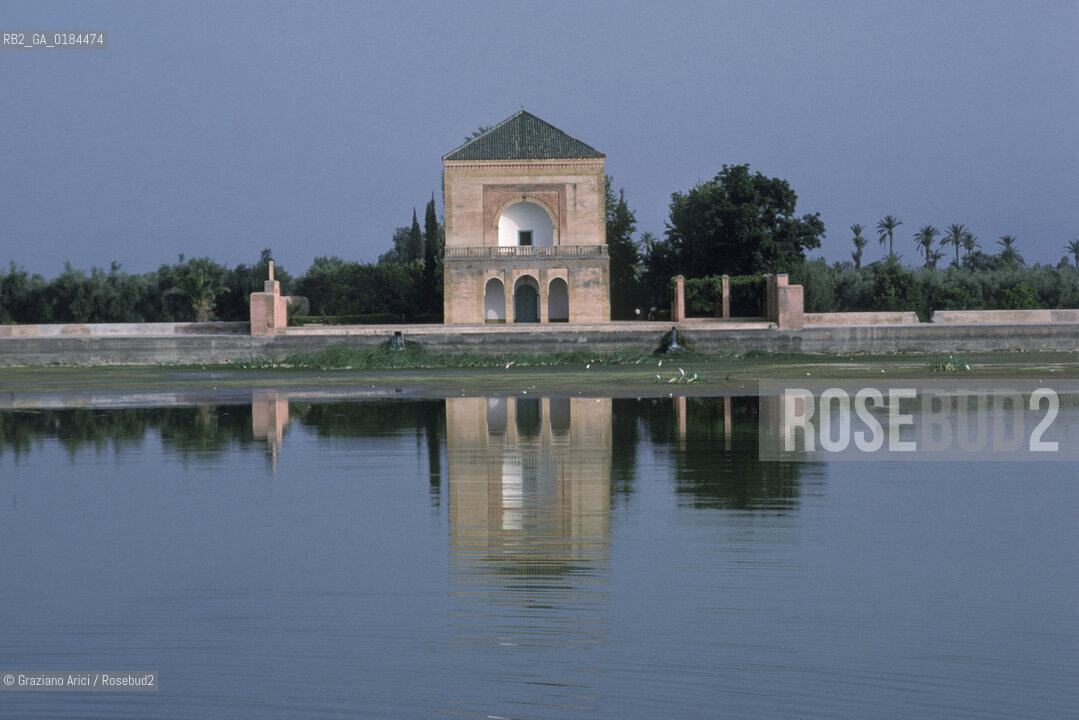 ( MAROCCO ) MARRAKECH :  IL GIARDINO DE LA MENARA - © 1996 Graziano Arici/Rosebud2 / GEO