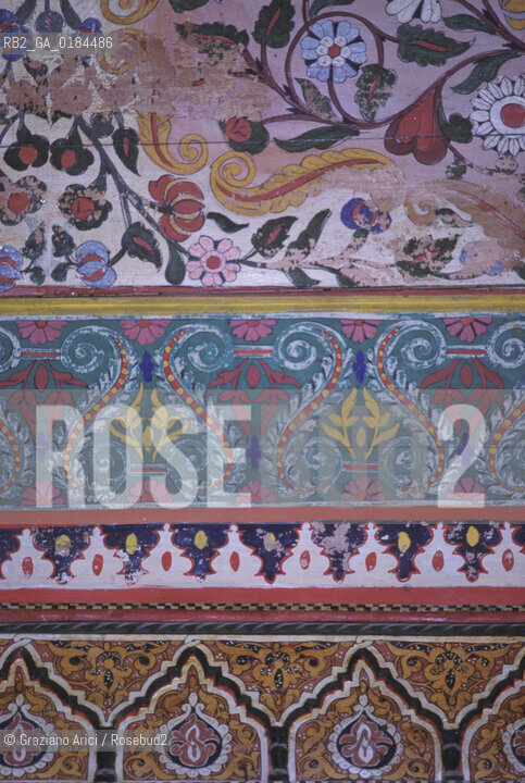 ( MAROCCO ) MARRAKECH :  -  PALAIS DE LA BAHIA   - © 1996 Graziano Arici/Rosebud2 / GEO