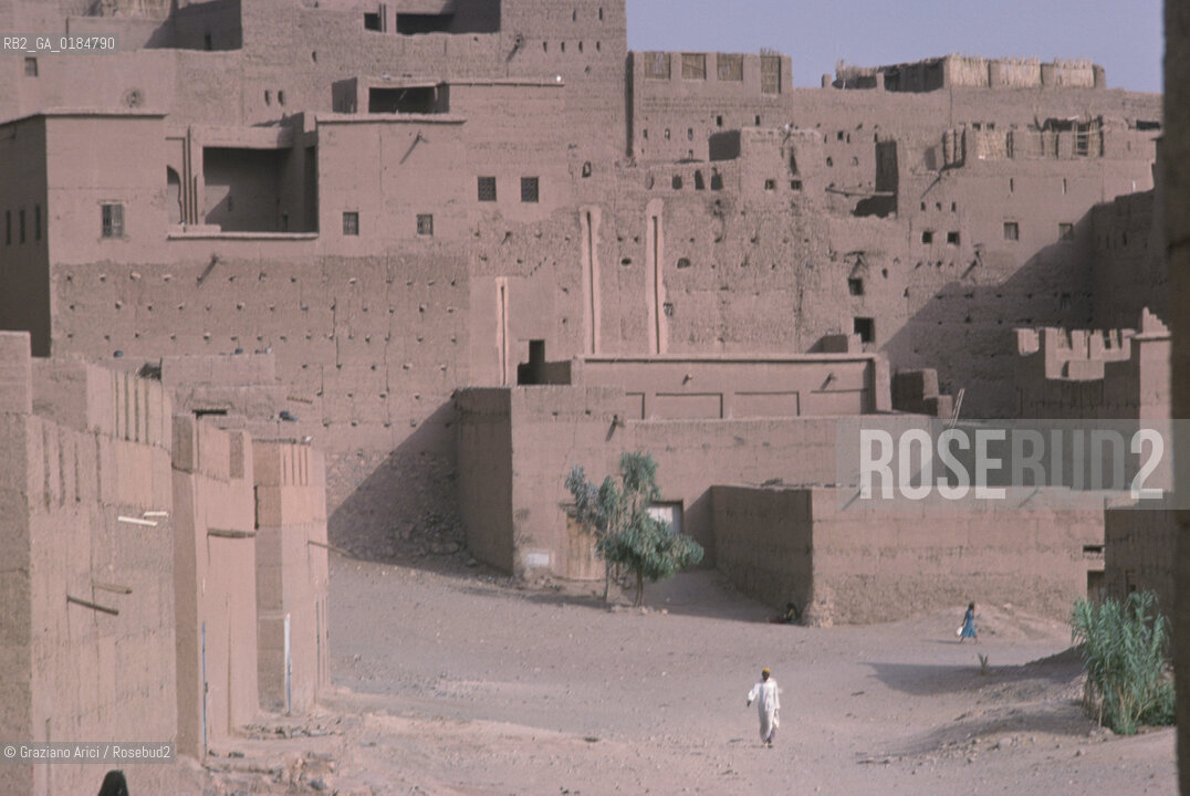 ( MAROCCO ) SUD DEL MAROCCO : OASI DI  ZAGORA  - © 1996 Graziano Arici/Rosebud2 / GEO