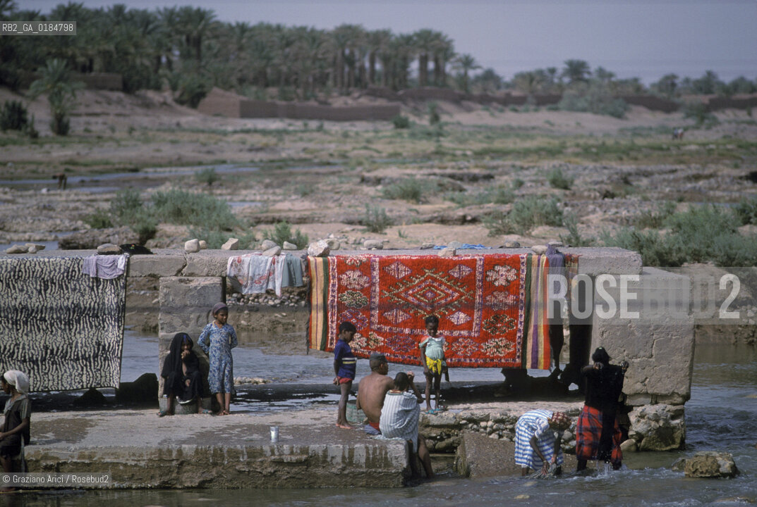 ( MAROCCO ) SUD DEL MAROCCO : OASI DI  TAMEGROUTE -   - © 1996 Graziano Arici/Rosebud2 / GEO