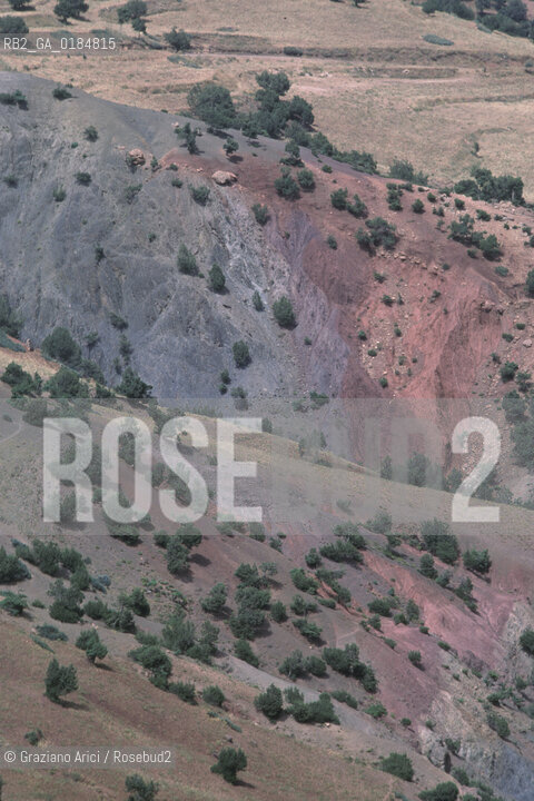 ( MAROCCO ) ALTO ATLANTE : PAESAGGIO  - © 1996 Graziano Arici/Rosebud2 / GEO