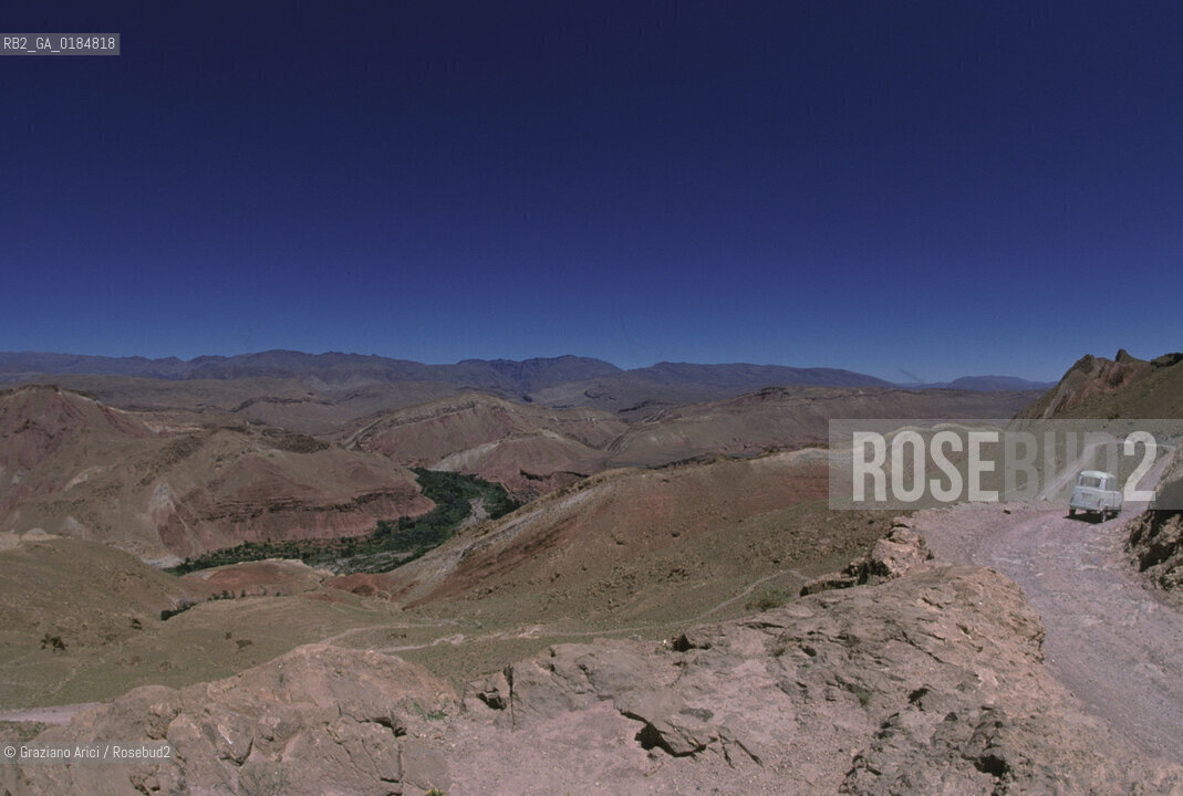 ( MAROCCO ) ALTO ATLANTE : PAESAGGIO  - © 1996 Graziano Arici/Rosebud2 / GEO