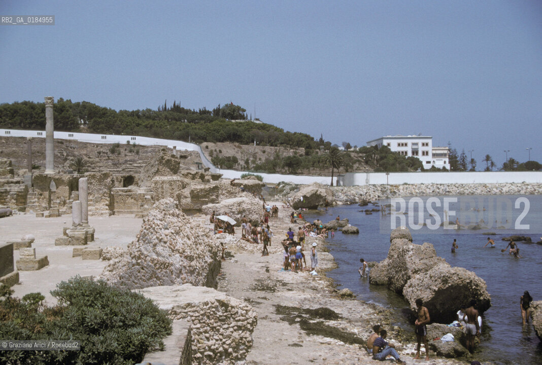( TUNISIA ) SCAVI ARCHEOLOGICI DI CARTAGINE  - © 1996 Graziano Arici/Rosebud2 / GEO