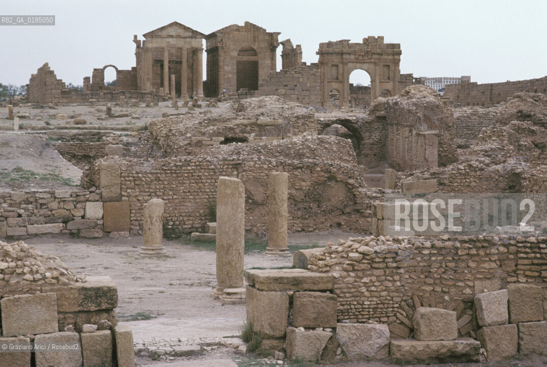 ( TUNISIA ) SITO ARCHEOLOGICO DI SBEITLA - © 1996 Graziano Arici/Rosebud2 / GEO