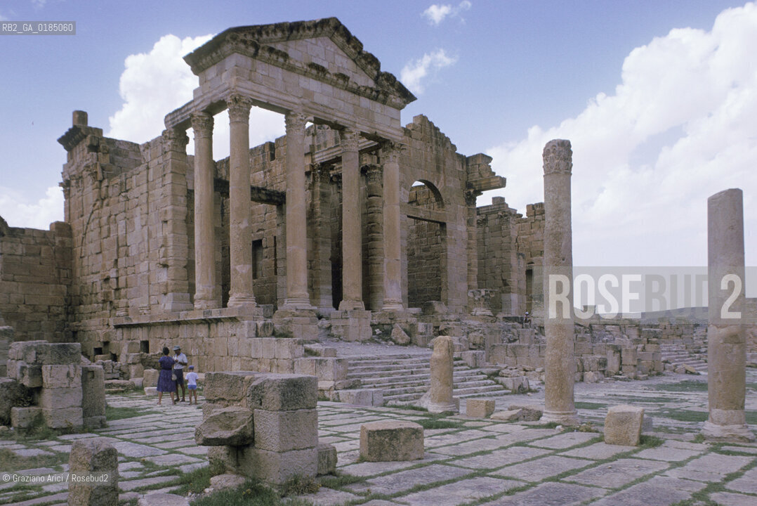 ( TUNISIA ) SITO ARCHEOLOGICO DI SBEITLA - © 1996 Graziano Arici/Rosebud2 / GEO