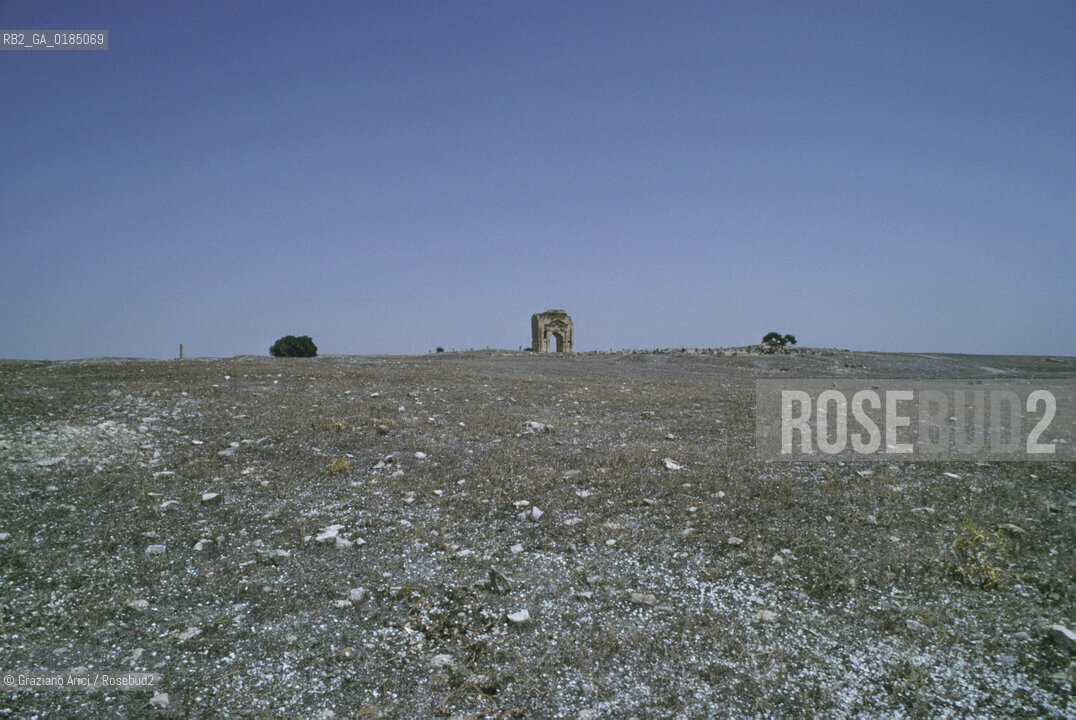 ( TUNISIA ) SITO ARCHEOLOGICO DI  MAKTAR - © 1996 Graziano Arici/Rosebud2 / GEO