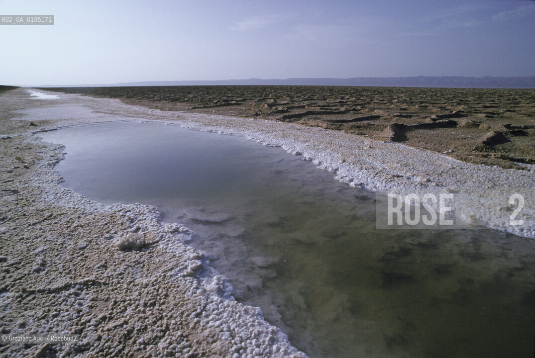 ( TUNISIA )  DESERTO SALATO DI CHOTT EL DJERID - © 1996 Graziano Arici/Rosebud2 / GEO /