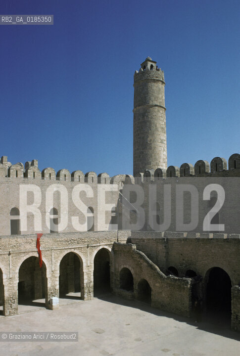 ( TUNISIA ) SOUSSE : IL RIBAT ( MONASTERO ISLAMICO )  - © 1996 Graziano Arici/Rosebud2 / GEO