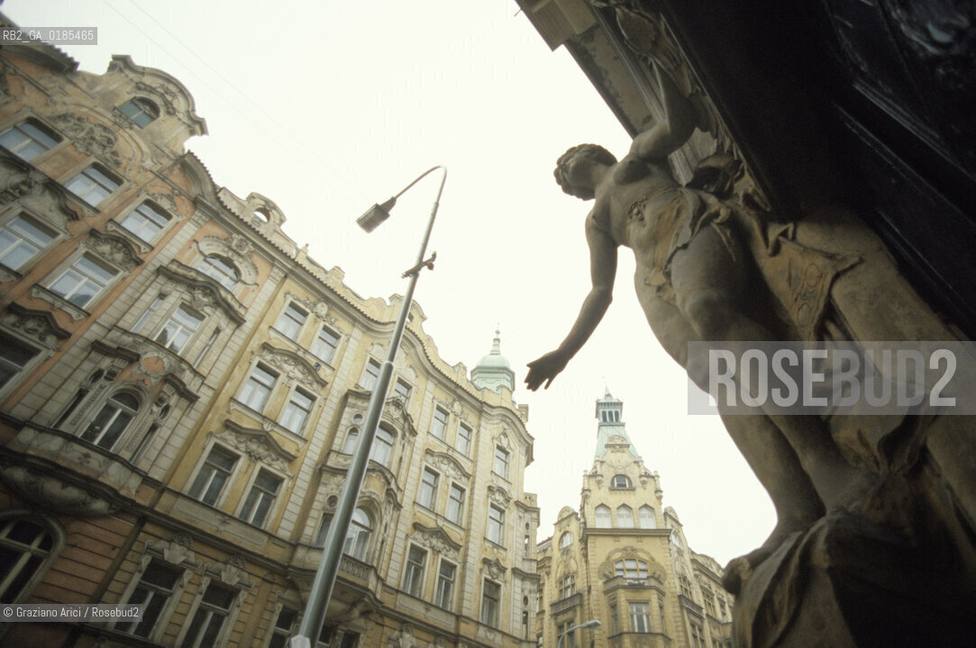 ( REPUBBLICA CECA ) PRAGA : QUARTIERE DI STARE MESTO  - © 1986 Graziano Arici/Rosebud2 / GEO