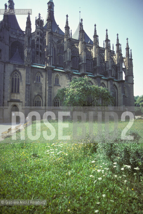 ( REPUBBLICA CECA ) -  BOEMIA  -  KUTNA HORA : CATTEDRALE DI S.BARBARA   - © 1986 Graziano Arici/Rosebud2 / GEO