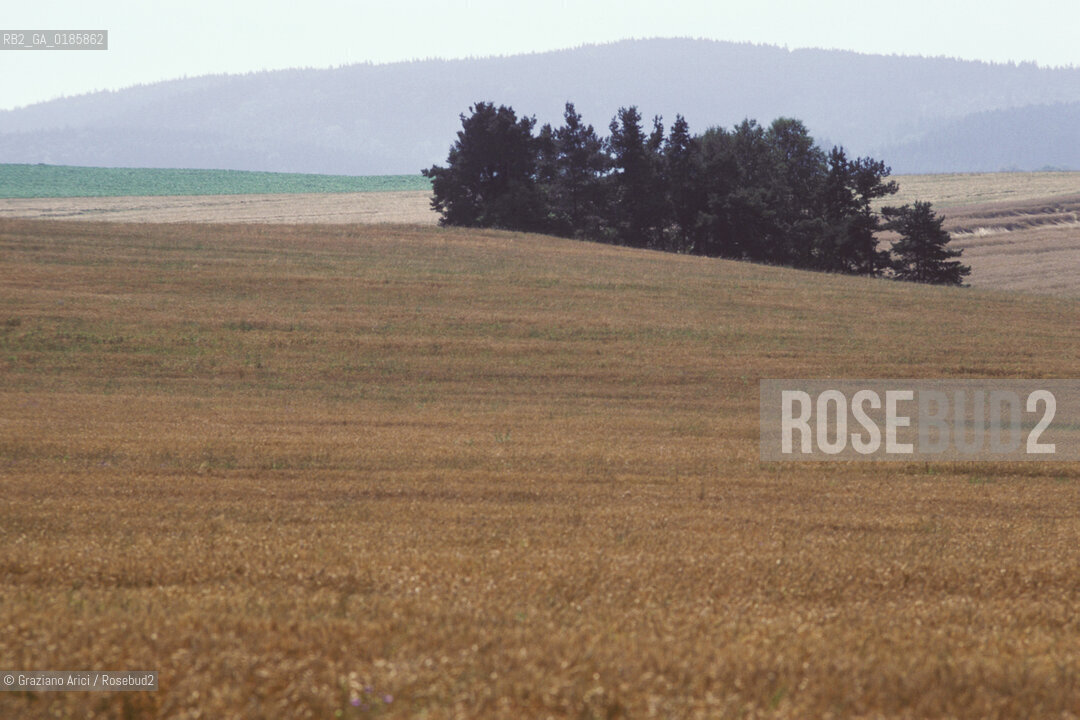( REPUBBLICA CECA ) -  MORAVIA  -  PAESAGGIO   - © 1986 Graziano Arici/Rosebud2 / GEO
