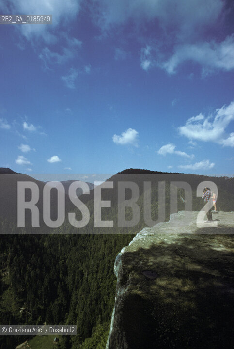 ( REPUBBLICA SLOVACCA  ) -  SLOVACCHIA  - PARCO DETTO  PARADISO SLOVACCO   - © 1986 Graziano Arici/Rosebud2 / GEO