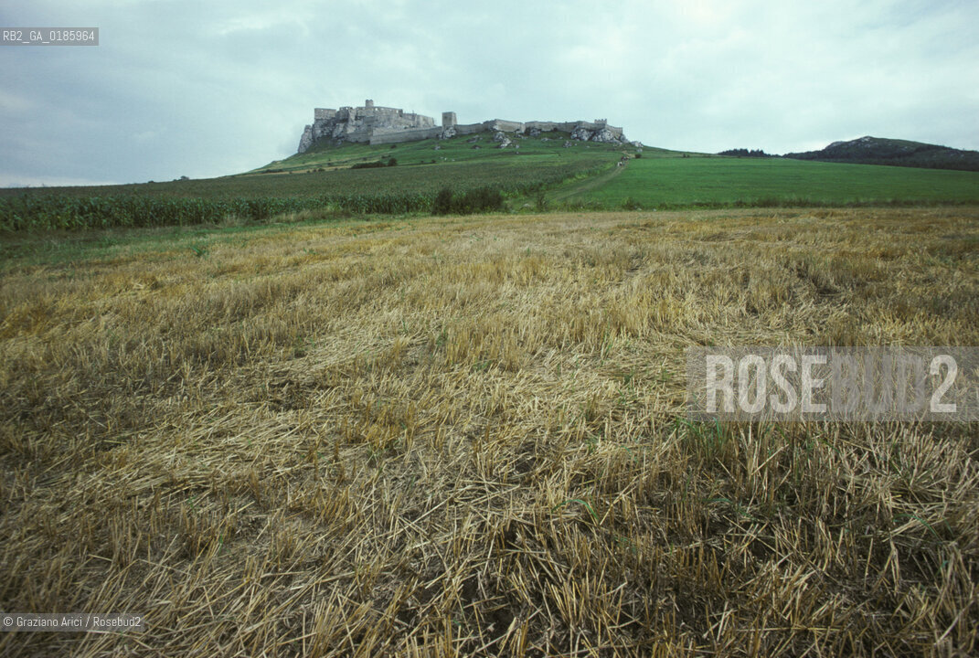 ( REPUBBLICA SLOVACCA  ) -  SLOVACCHIA  - IL CASTELLO  SPISSKY HRAD  - © 1986 Graziano Arici/Rosebud2 / GEO