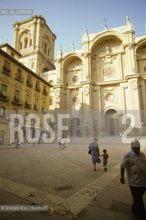 ( SPAGNA  ) ANDALUSIA  GRANADA  : LA CATTEDRALE  © 1980 Graziano Arici/Rosebud2 / GEO
