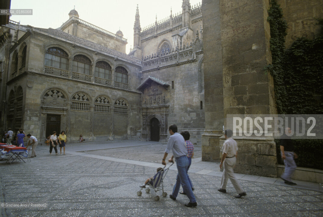 ( SPAGNA  ) ANDALUSIA  GRANADA  : CAPILLA REAL    © 1980 Graziano Arici/Rosebud2 / GEO