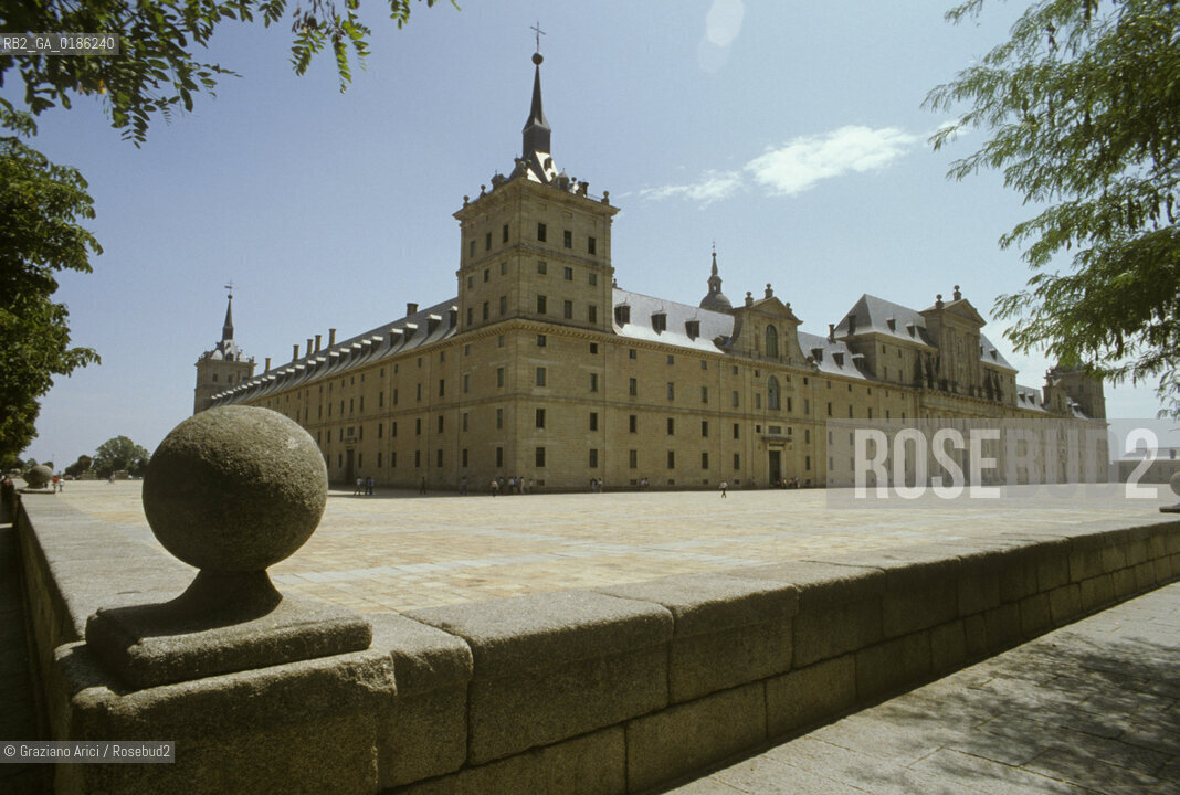 ( SPAGNA  ) CASTIGLIA ESCORIAL  © 1980 Graziano Arici/Rosebud2 / GEO