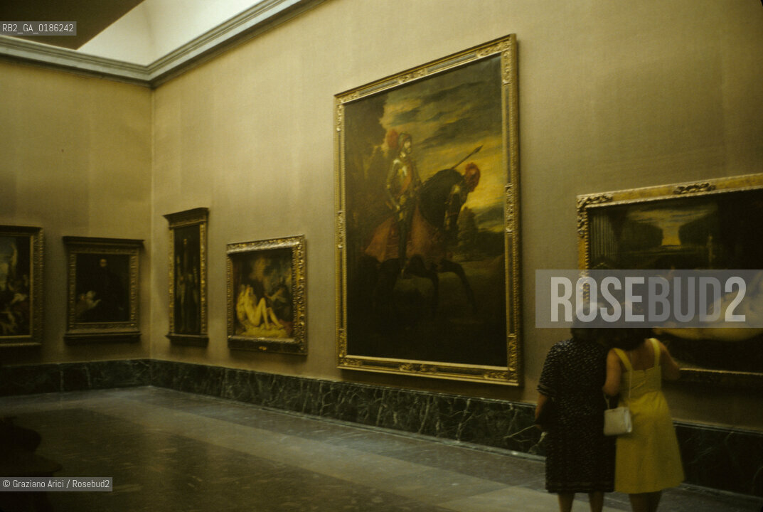 ( SPAGNA  ) CASTIGLIA MADRID : IL MUSEO DE IL PRADO  © 1980 Graziano Arici/Rosebud2 / GEO