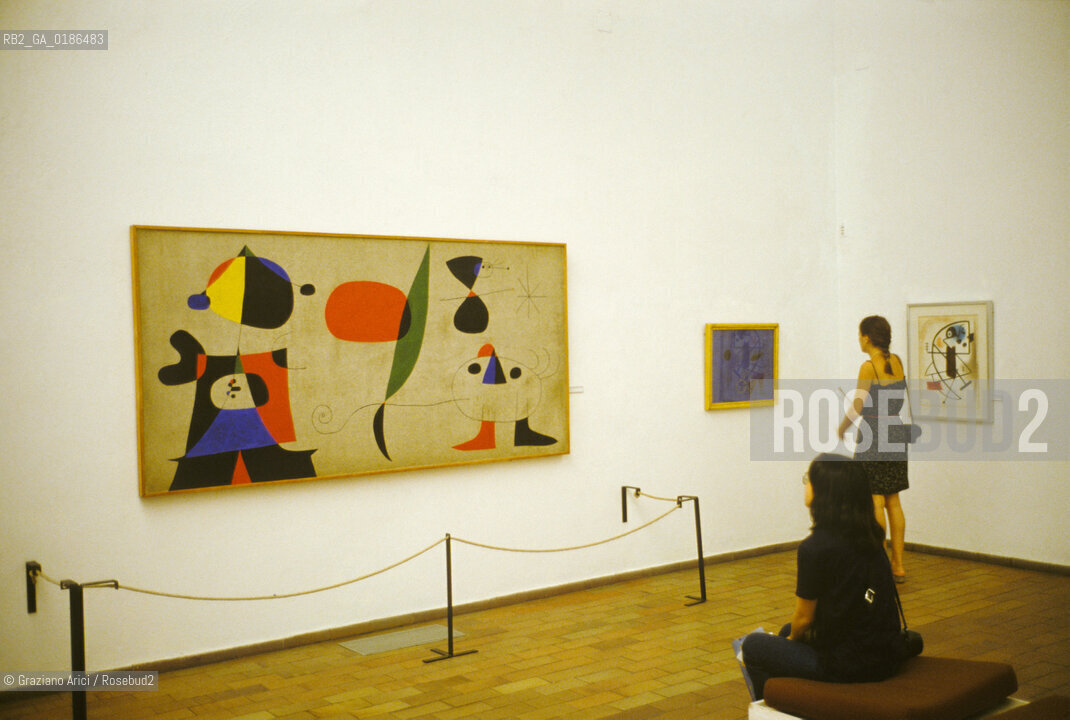 ( SPAGNA  ) CATALOGNA BARCELLONA : IL MUSEO MIRO   © 1990 Graziano Arici/Rosebud2 / GEO