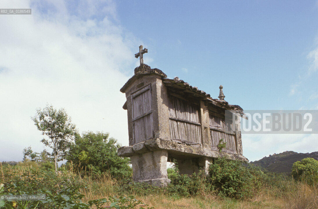 ( SPAGNA  ) GALIZIA : GRANAIO  © 2000 Graziano Arici/Rosebud2 / GEO